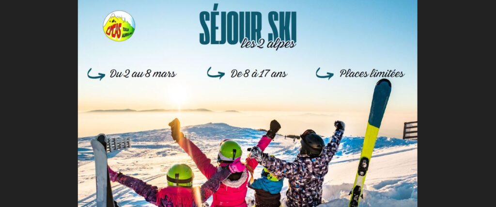 Séjour Ski Les 2 Alpes du 02 au 08 mars 2025